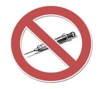 No needles!